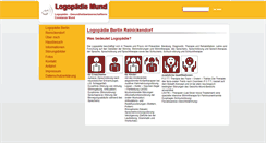 Desktop Screenshot of logopaedie-mund.de